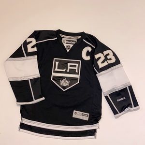NHL LA Kings BROWN 23 jersey Youth S